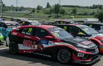 Honda Civic WTCR am 29.04.2018.