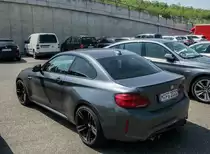 BMW M2 Rückansicht, gesehen am 29.04.2018.