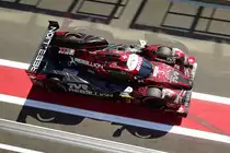 Neu Entwicklung Oreca-Prototyp, Rebellion R-13 (Gibson) LMP1 mit der Startnummer 3, in der Boxengasse, Fahrer: Thomas Laurent, Mathias Beche & Gustavo Menezes. Langstrecken-WM (FIA WEC) – Sechs Stunden von Spa-Francorchamps 5.Mai 2018  


