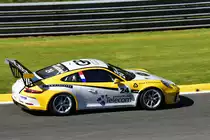 #24 Max VAN SPLUNTEREN (NLD)vom Team GP Elite Porsche GT3 Cup 991,Rahmenprogramm der FIA WEC 6h Spa Francorchamp. Gemeinsames Rennen der Porsche GT3 Cup Challenge Benelux, und des Porsche Carrera Cup France am 5. Mai 2018