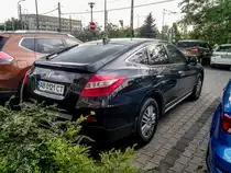 Honda Accord Crosstour, rückansicht. Aufnahmezeit: 29.04.2018