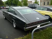Heckansicht eines Dodge Charger der Modelljahre 1967/1968. Primers Run Krefeld am 10.05.2018.
