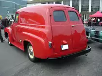 Heckansicht eines Ford F100 Half-Ton Panel Van des Modlljahres 1953. Primers Run Krefeld am 10.05.2018.