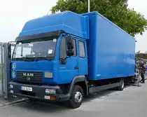 =MAN LE 8.220 eines Ausstellers steht bei der Veterama, 10-2017