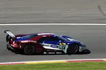 Nachschuß #67, Chip Ganassi Racing mit Ford GT / GTE der Fahrer: Andy Priaulx, Harry Tincknell & Tony Kanaan. Langstrecken-WM (FIA WEC) – Sechs Stunden von Spa-Francorchamps 5.Mai 2018