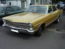 Ford Galaxie 500 fourdoor des Modelljahres 1967 im Farbton burnt amber. Primers Run Krefeld am 10.05.2018.