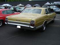 Heckansicht eines Ford Galaxie 500 fourdoor des Modelljahres 1967. Primers Run Krefeld am 10.05.2018.