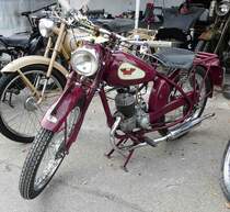 James-Motorrad steht zum Verkauf bei der Veterama, 10-2017