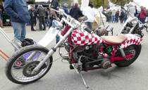 =Harley Davidson Early Showel HD steht zum Verkauf bei der Veterama, 10-2017