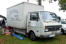 =VW LT 35 eines Ausstellers steht bei der Veterama, 10-2017