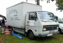 =VW LT 35 eines Ausstellers steht bei der Veterama, 10-2017