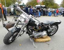 =Harley Davidson steht zum Verkauf bei der Veterama, 10-2017