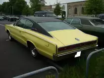 Heckansicht eines Dodge Charger des Modelljahres 1966. Primers Run Krefeld am 10.05.2018.