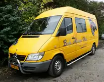 =MB Sprinter eines Ausstellers steht bei der Veterama, 10-2017