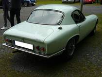 Heckansicht eines Lotus Elite Super 105. 1957 - 1963. Oldtimertreffen  Schwarzwaldhaus  Mettmann am 13.05.2018.