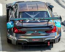 BMW M6 (Rückansicht) GT Fahrzeug. (29.04.2018).