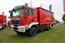 Feuerwehr Markt Heroldsberg MAN TGM GW-L am 18.05.18 auf der RettMobil in Fulda