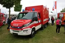 Feuerwehr Königsbrunn IVECO Daily GW-L am 18.05.18 auf der RettMobil in Fulda