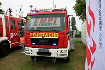 Feuerwehr Blieskastel MAN TGM LF10 am 18.05.18 auf der RettMobil in Fulda