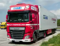 =DAF von HPT rastet im Mai 2018 an der A 7