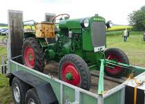 =11er Deutz, gesehen bei den Schlepperfreunden Auenberg im Mai 2018