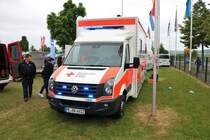 DRK Kreisverband Peine VW Crafter ELW am 18.05.18 auf der RettMobil in Fulda