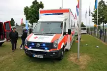DRK Kreisverband Peine VW Crafter ELW am 18.05.18 auf der RettMobil in Fulda