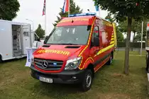 Feuerwehr Sebnitz Mercedes Benz Sprinter ELW am 18.05.18 auf der RettMobil in Fulda 
