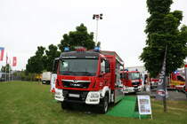MAN TGM GIMAEX GW-L Vorführfahrzeug am 18.05.18 auf der RettMobil in Fulda 