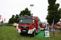 MAN TGM GIMAEX GW-L Vorführfahrzeug am 18.05.18 auf der RettMobil in Fulda 
