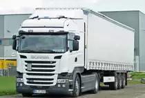 Scania R 450 Sattelzug im Industriegebiet Eu-Silberberg - 14.04.2018