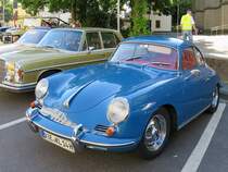 Porsche 356 1600 bei der 29. Viersener Oldtimer-Rallye am 27.05.2017