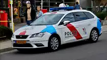 . Seat Leon, der luxemburgischen Polizei, aufgenommen am  10.05.2018.