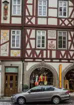 VW Passat B7 seitenansicht in der Innenstadt von Fulda. Aufnahmedatum: 18.01.2013