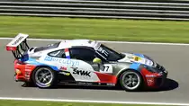 Mitzieher #77 Jeremy SARHY (FRA)Team: Sébastien Loeb Racing, Porsche GT3 Cup 991,Rahmenprogramm der FIA WEC 6h Spa Francorchamp. Gemeinsames Rennen der Porsche GT3 Cup Challenge Benelux, und des Porsche Carrera Cup France am 5. Mai 2018