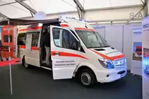 DRK Kreisverband Land Handeln Mercedes Benz Sprinter ELW am 18.05.18 auf der RettMobil in Fulda 