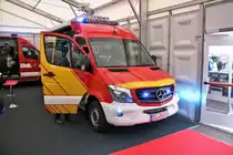 Mercedes Benz Sprinter ELW am 18.05.18 auf der RettMobil in Fulda 