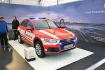 Audi Q5 Kdow am 18.05.18 auf der RettMobil in Fulda 