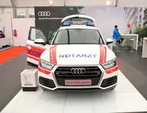 Audi Q5 NEF am 18.05.18 auf der RettMobil in Fulda 