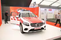 Mercedes Benz GLC 350 NEF am 18.05.18 auf der RettMobil in Fulda 