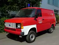 =Ford Transit als GW MESS vom Katastophenschutz Land Hessen, ausgestellt beim  Roten Sommer  2018 in Fulda. Die zweitägige Veranstaltung  Roter Sommer  erinnert an die Bedeutung der vielen Hilfsorganisationen. Mai 2018