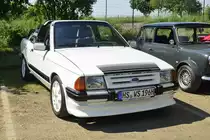 Ford Escort RS 2000 Cabrio, Oldtimer Treffen beim Pfingstdampf der Selfkantbahn am 21.5.2018