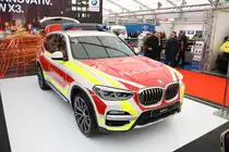BMW X3 Kdow am 18.05.18 auf der RettMobil in Fulda 