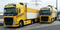 =Volvo FH der Spedition KAMELIA rastet an der A 3 im Mai 2018
