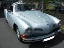 VW Typ 14 Karmann-Ghia Cabriolet des Modelljahres 1974. VW-Treffen am 27.05.2018 an der Düsseldorfer Classic Remise.
