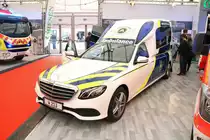 Miesen Mercedes Benz W213 RTW am 18.05.18 auf der RettMobil in Fulda