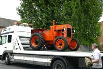 O & K Traktor Bauj.1943 als Ausstellungsstück fürs IFA-Museum Nordhausen habe ich am 26.03.2013 gemacht. 