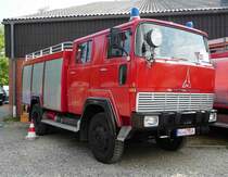 =Magirus Deutz 170 D, ausgestellt beim  Roten Sommer  2018 in Fulda. Die zweitägige Veranstaltung  Roter Sommer  erinnert an die Bedeutung der vielen Hilfsorganisationen. Mai 2018