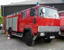 =Magirus Deutz 170 D, ausgestellt beim  Roten Sommer  2018 in Fulda. Die zweitägige Veranstaltung  Roter Sommer  erinnert an die Bedeutung der vielen Hilfsorganisationen. Mai 2018