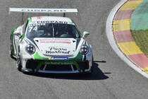 Porsche Carrera Cup France & Benelux, Fahrzeug: Porsche GT3 Cup 991, Motorisierung 3,8 Liter Sechszylinder-Boxermotor der 460 PS (338 KW) bei 7.500 Umdrehungen leistet. #74  Fahrer: Victor BLUGEON (FRA) Pierre Martinet by Alméras. Rahmenprogramm der FIA WEC 6h Spa Francorchamp am 5. Mai 2018